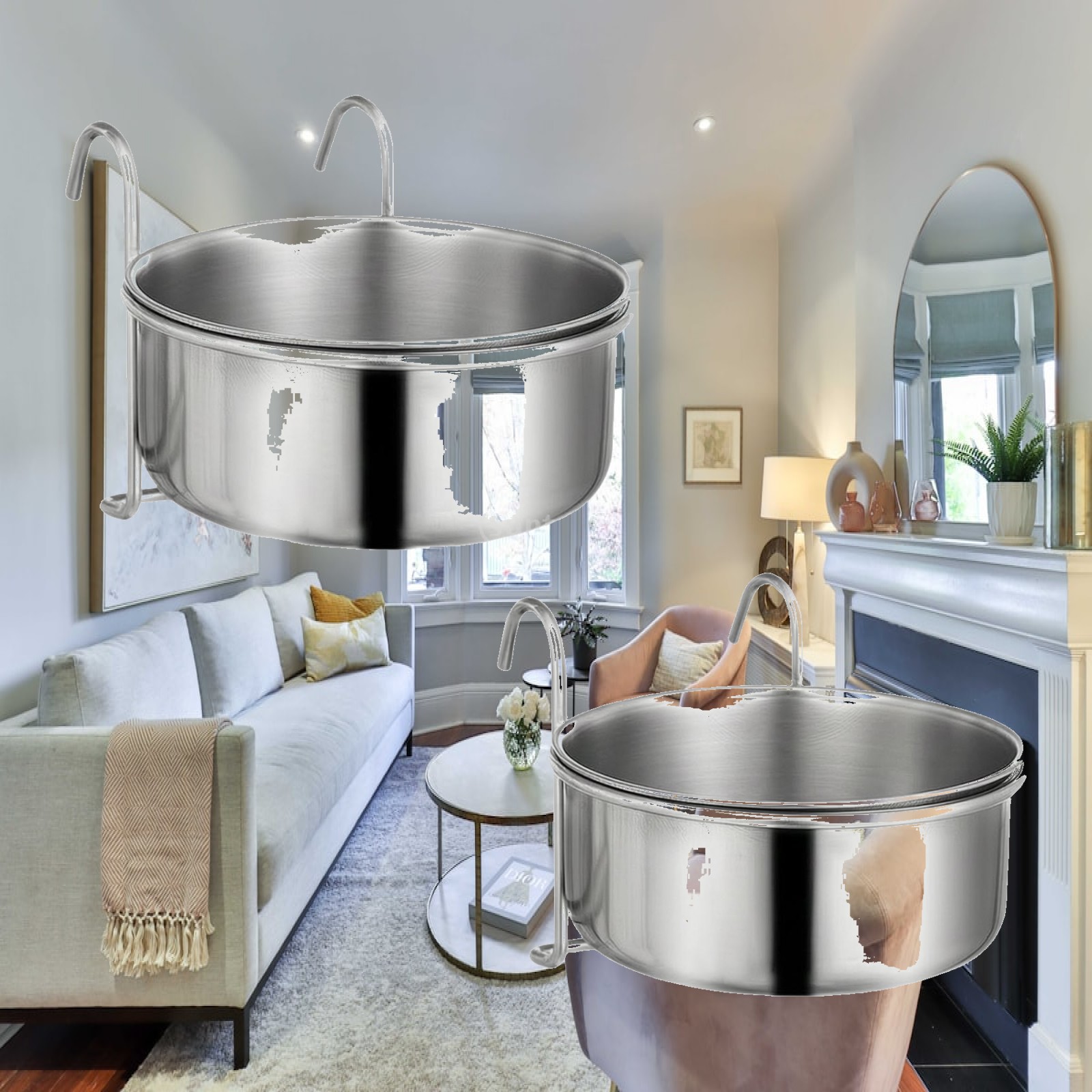 Pet Feeders - Industrial Bowl for Pets 2 Piece