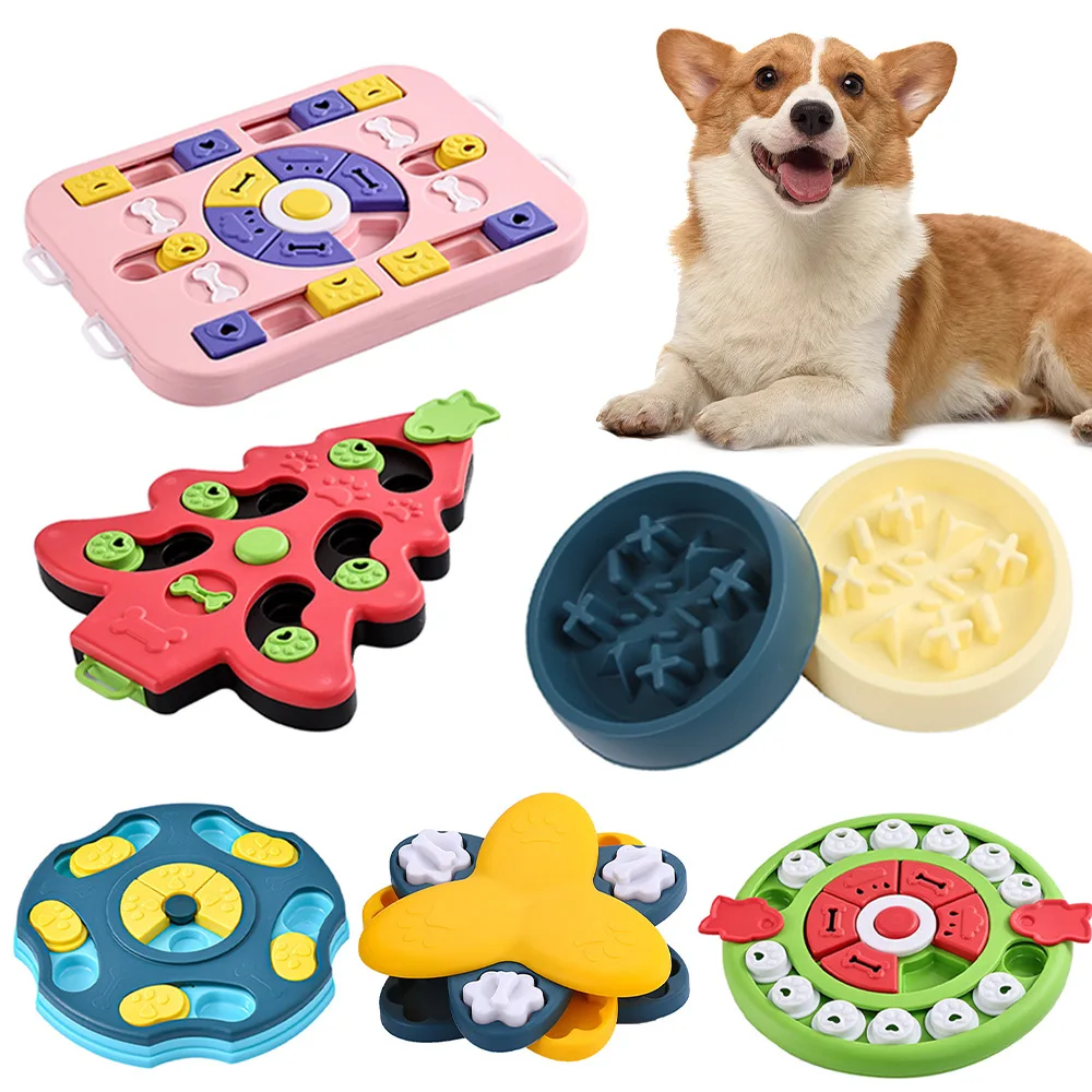 Puppy IQ Food Dispenser Slowly - Dog Puzzle Feeder Toy 评论和价格