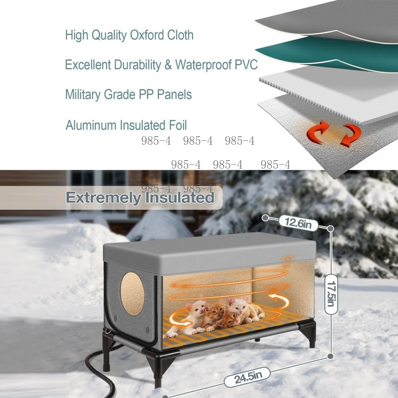 Electric Heating Outdoor Pet H - Pet Beds 评论和价格