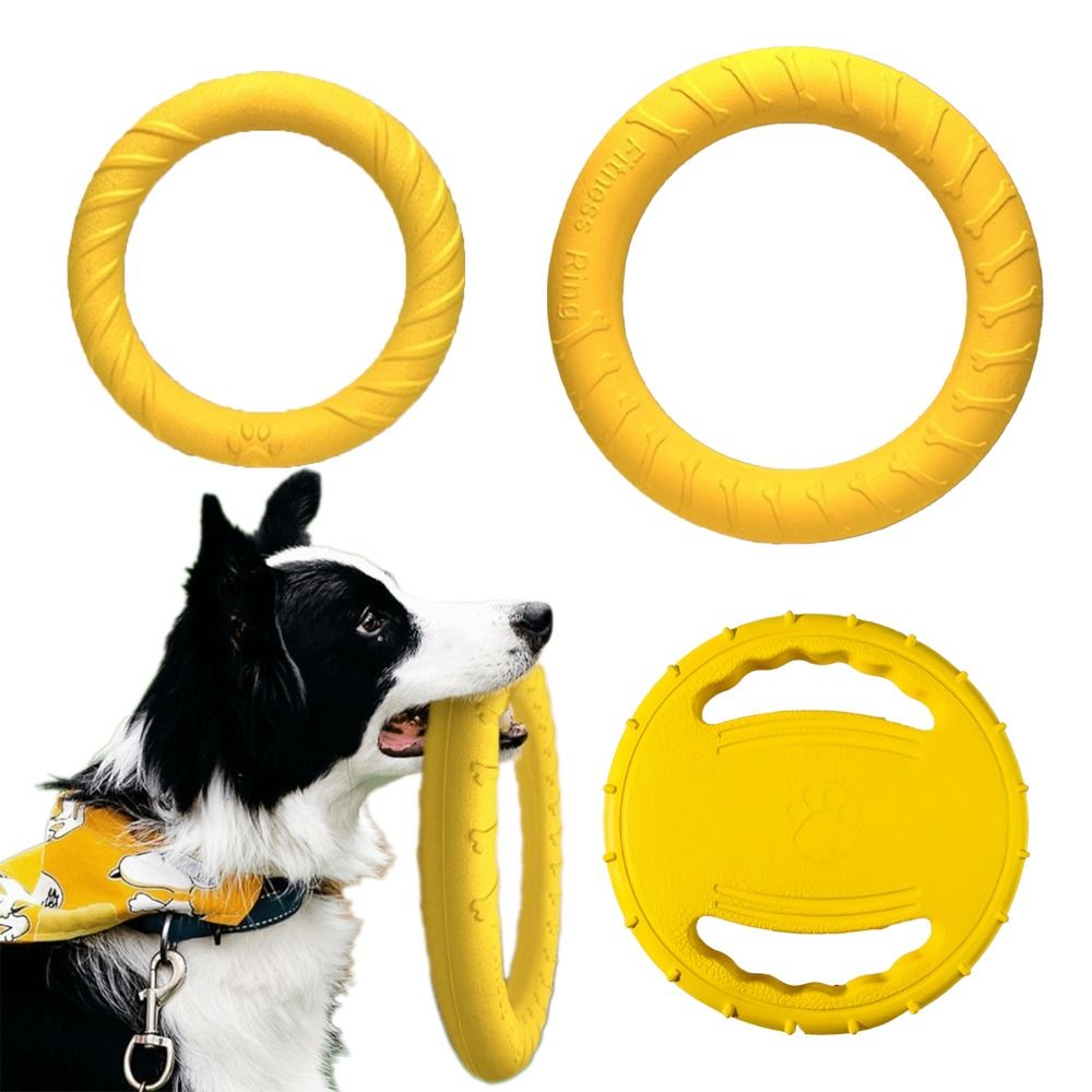 Puppy Outdoor Play Toy Set EVA - Flying Disc Dog Training Toy 评论和价格