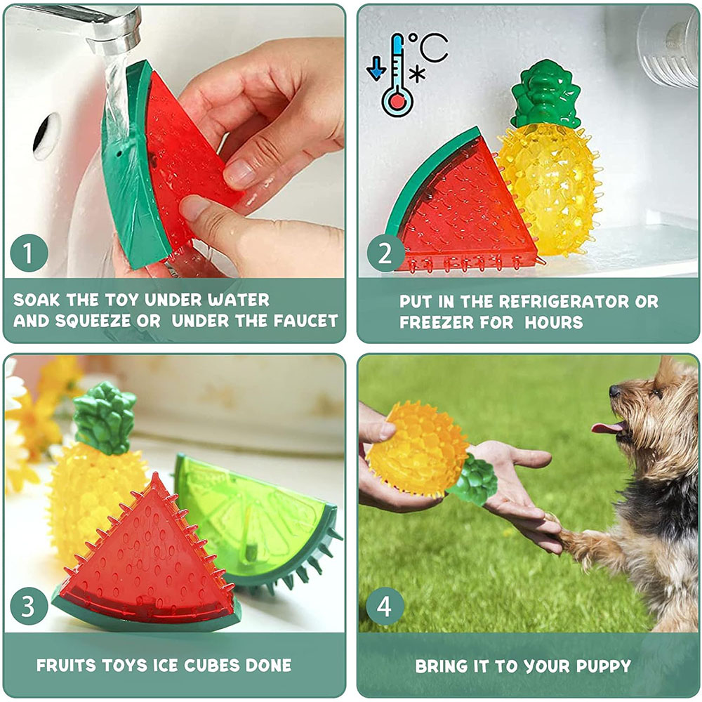 Pet Freezable Cooling Chew Toy - Indestructible Dog Chew Toy 评论和价格