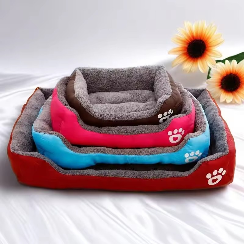 Soft Plush Cushion Bed for Sma - Interactive Squeaky Plush Dog Toy 评论和价格