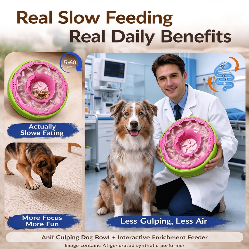 Halloween Donut Treat Dispensi - Dog Puzzle Feeder Toy 评论和价格