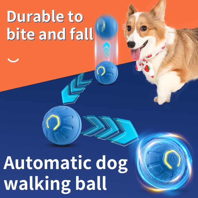 Automatic Moving Dog Toy Ball  - Automatic Moving Dog Ball 评论和价格